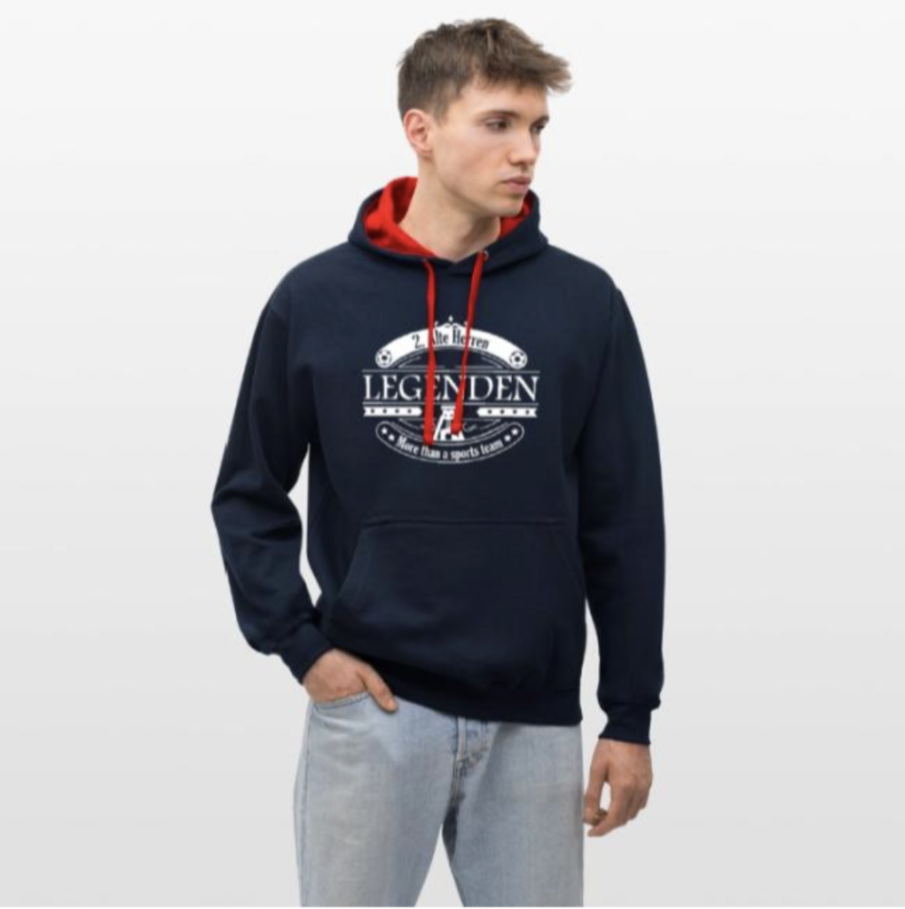 Hoodie Blau