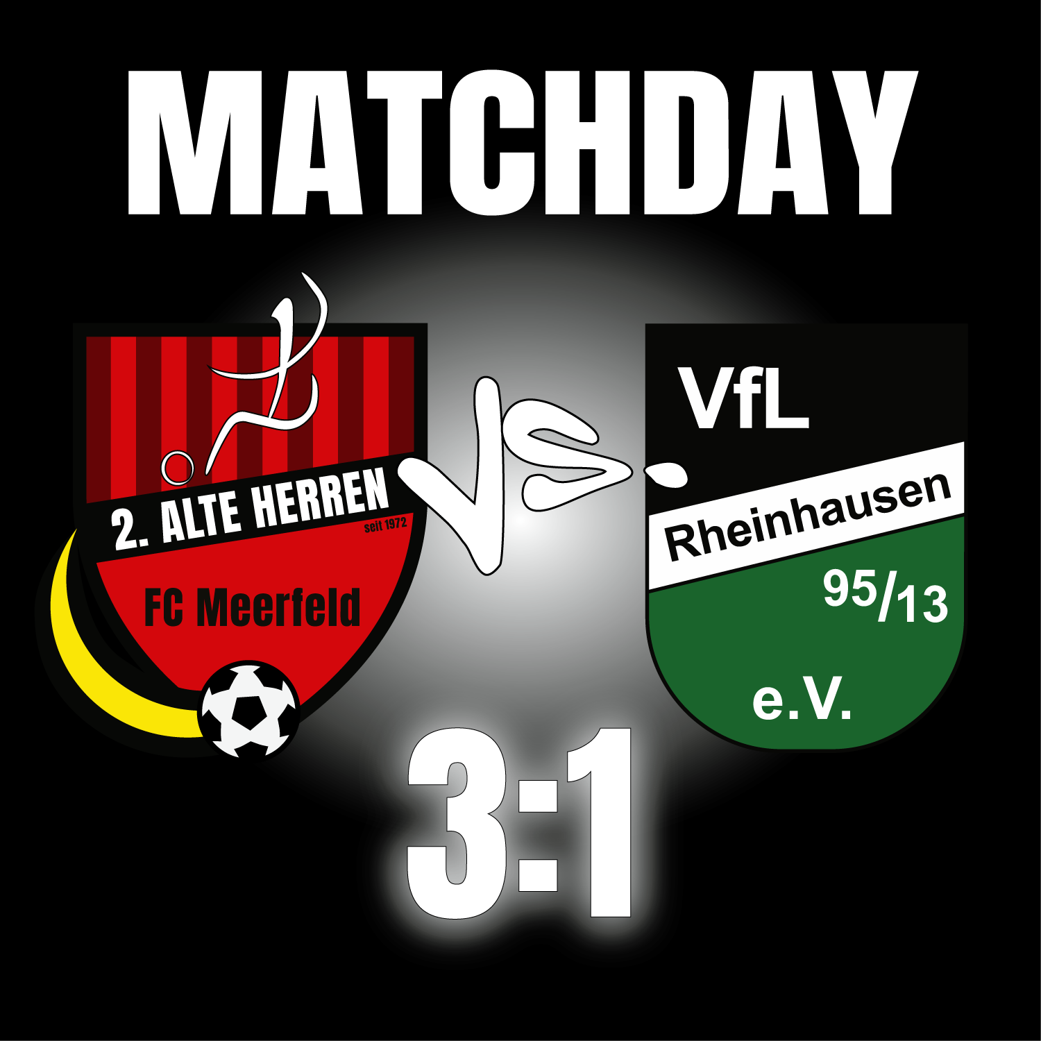 Ergebins Alte Herren : VfL Rheinhausen