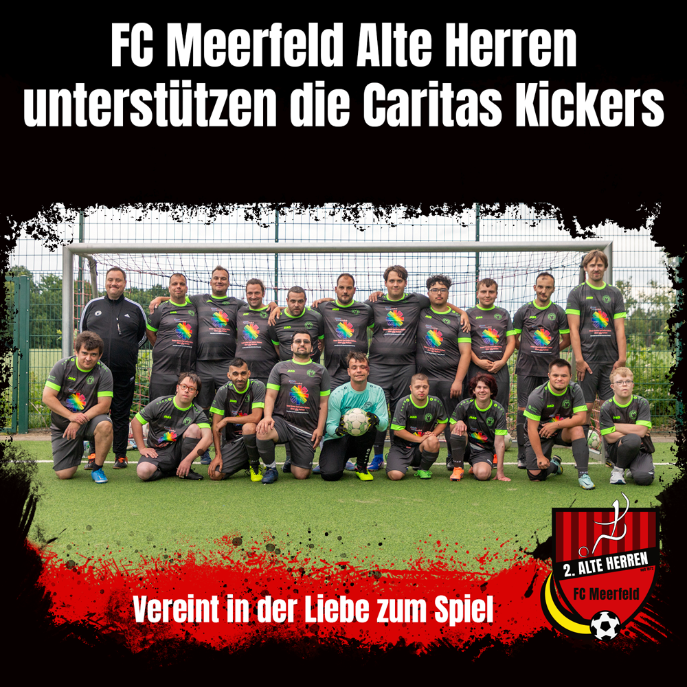 Die etwas andere Spendenübergabe – Rockin’4 Benefit trifft Caritas Kickers