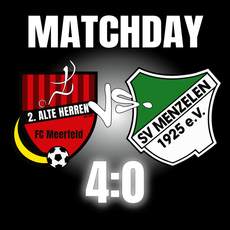 Spielbericht: FC Meerfeld – SV Menzelen 4:0